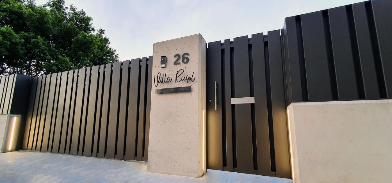 Villa Rufol Deltebre Exterior foto